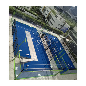 High Quality WPT Panoramic Double Cancha Padel Court Manufacturer Paddle Tennis Court Cover