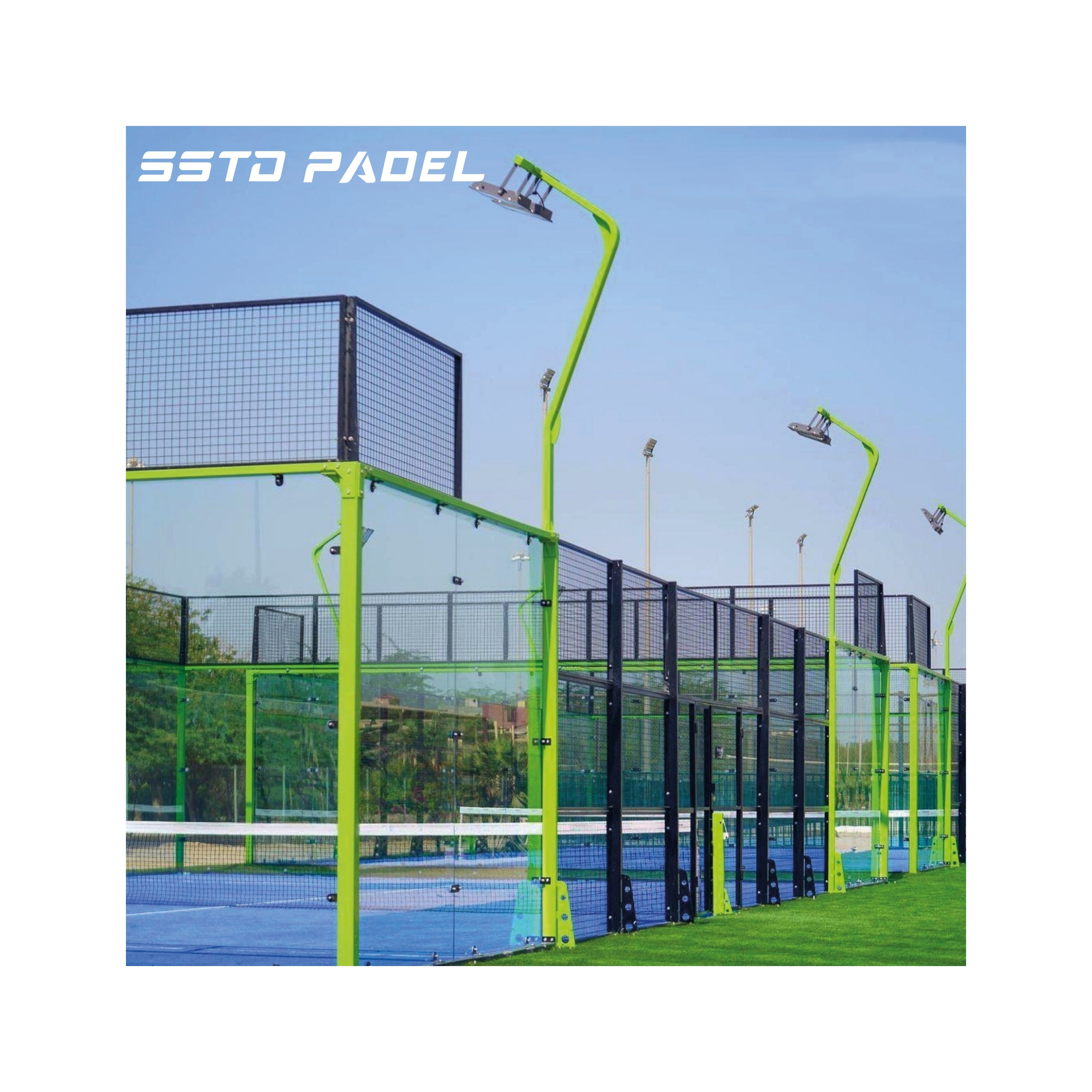 China SSTD 2024 Buy Paddel Court Manufacturer Wholesaler Indoor Outdoor Paddel Court Padel Tennis Court price