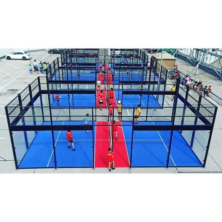 High Quality Football Soccer Court Outdoor Sport Field Durable Padbol Cage With Best Quality