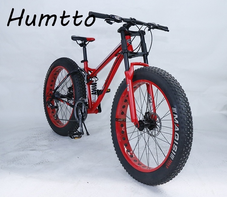 26inch 24 speed steel frame adult man big wheel full suspension MTB snow cycle bicicleta bike beach fat bike mountain bicycle