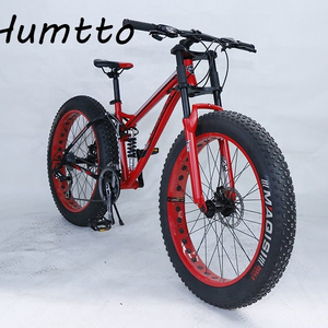 26inch 24 speed steel frame adult man big wheel full suspension MTB snow cycle bicicleta bike beach fat bike mountain bicycle