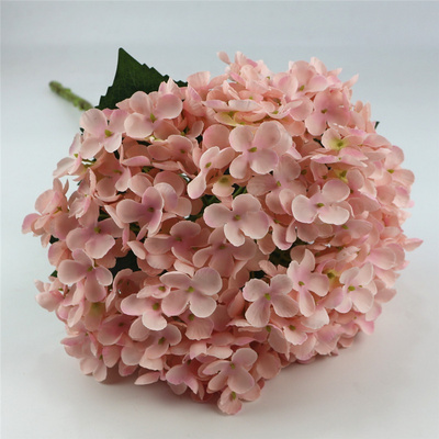 Wedding Giant Silk head Preserved Hydrangea Artificial Flower