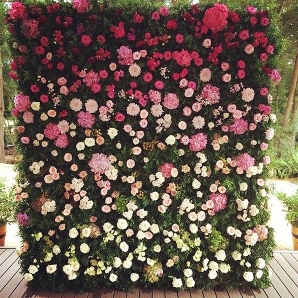 IFG Event High Quality Artifical Green Decor Wedding Flower Wall