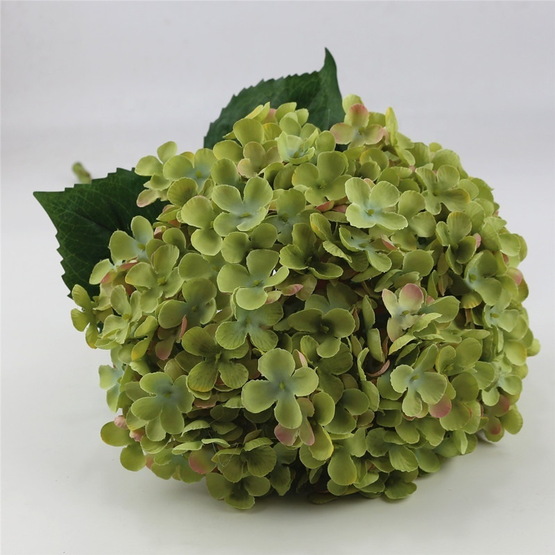 Wedding Giant Silk head Preserved Hydrangea Artificial Flower