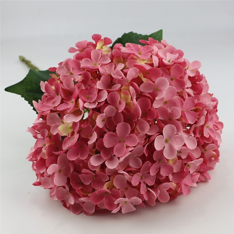 Wedding Giant Silk head Preserved Hydrangea Artificial Flower