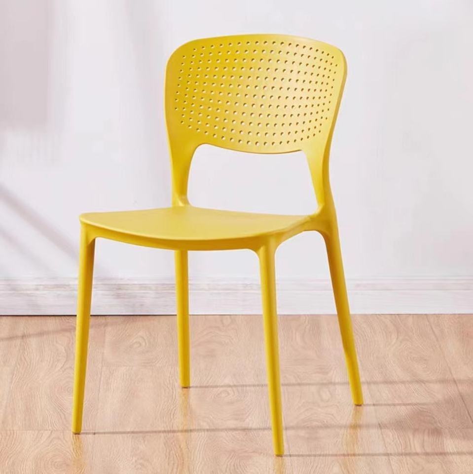 Contemporary Modern Simple Design Colors Cafe Restaurant Furniture Chair Full PP Dinner Dining Room Cadeira Plastic Chairs