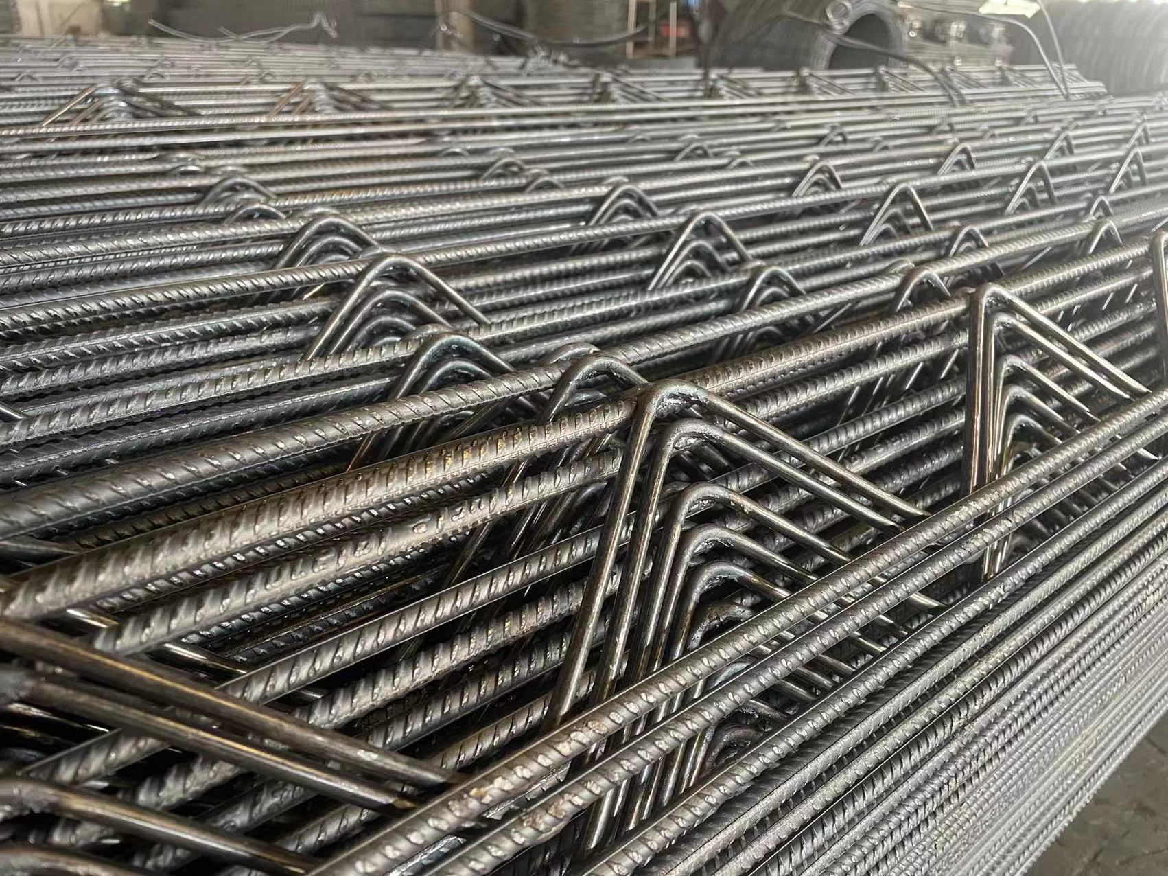 2024 Manufacturer Direct Sales H80-H120 Steel Rebars Deformed or Ground Truss for Metal Building Materials