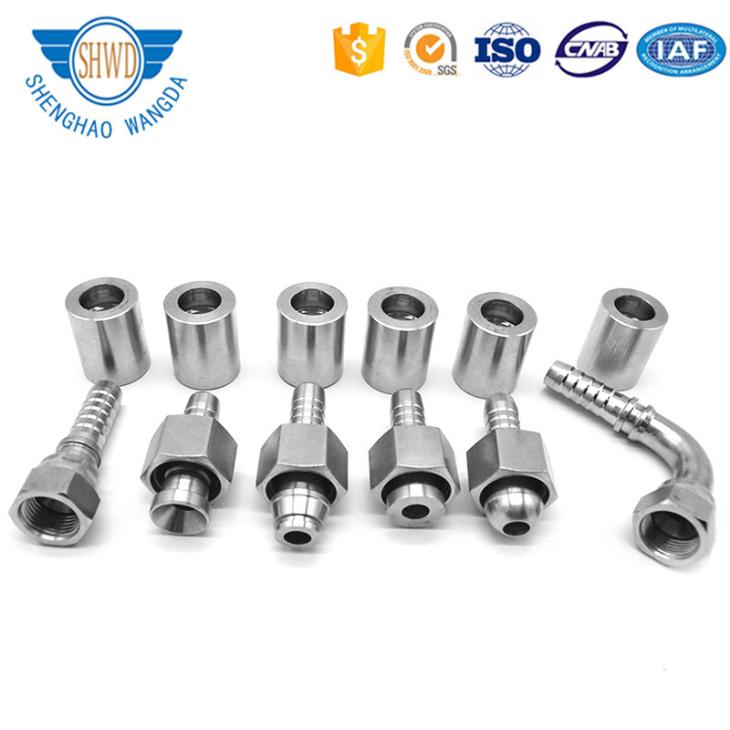 Metric/ BSP/ JIC/ NPT Thread High Pressure Hydraulic Hose Fittings/ adapter