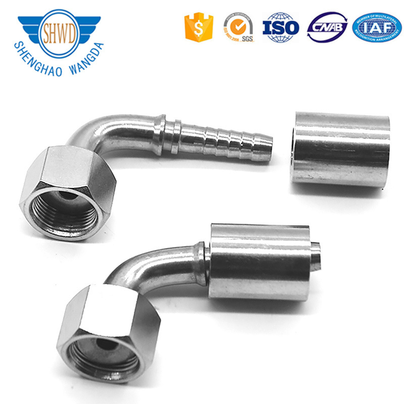 Metric/ BSP/ JIC/ NPT Thread High Pressure Hydraulic Hose Fittings/ adapter