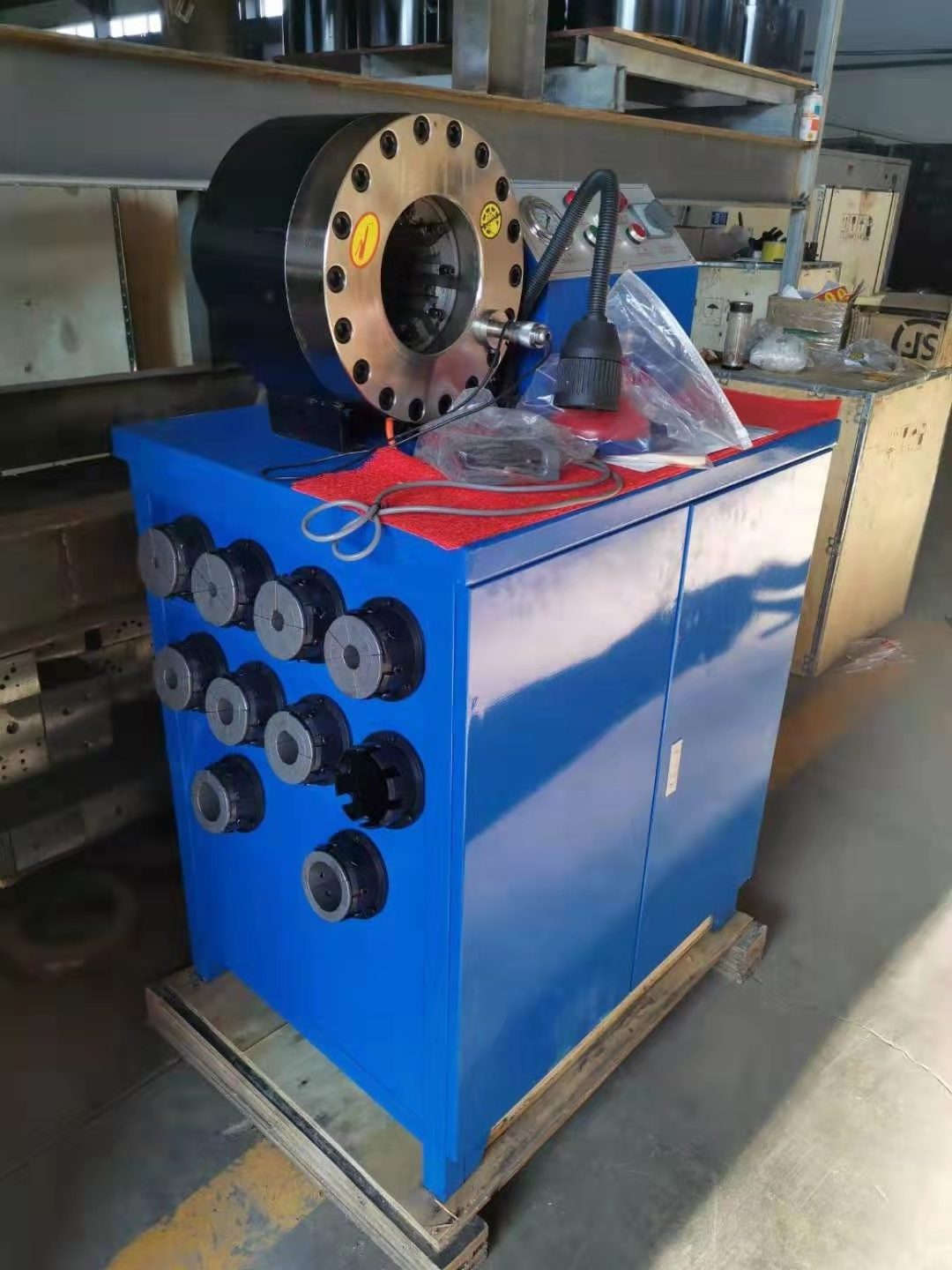 YM500-C hydraulic rubber hose crimping machine