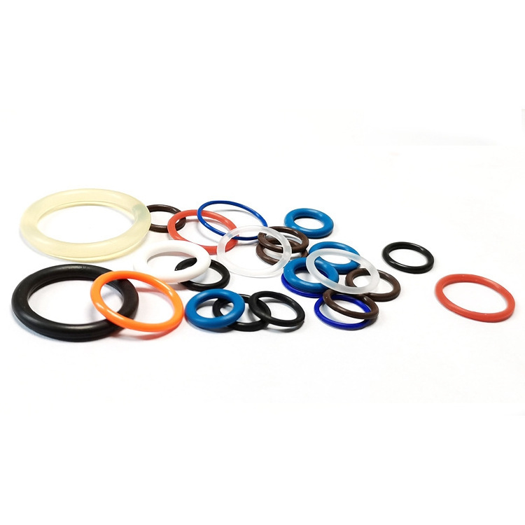 Wholesale sales Custom Various Rubber Silicone Oil Seal NBR FFKM O-rings Food Grade Oring Making  O Seal Ring