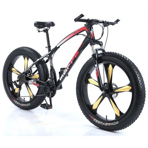 Fat Beach Dirt Bicicleta Sport Mountain Bike All Terrain Sepeda Off Road Cycling Wide Tire Cycle Cheap Price Velo Bici Bicycle