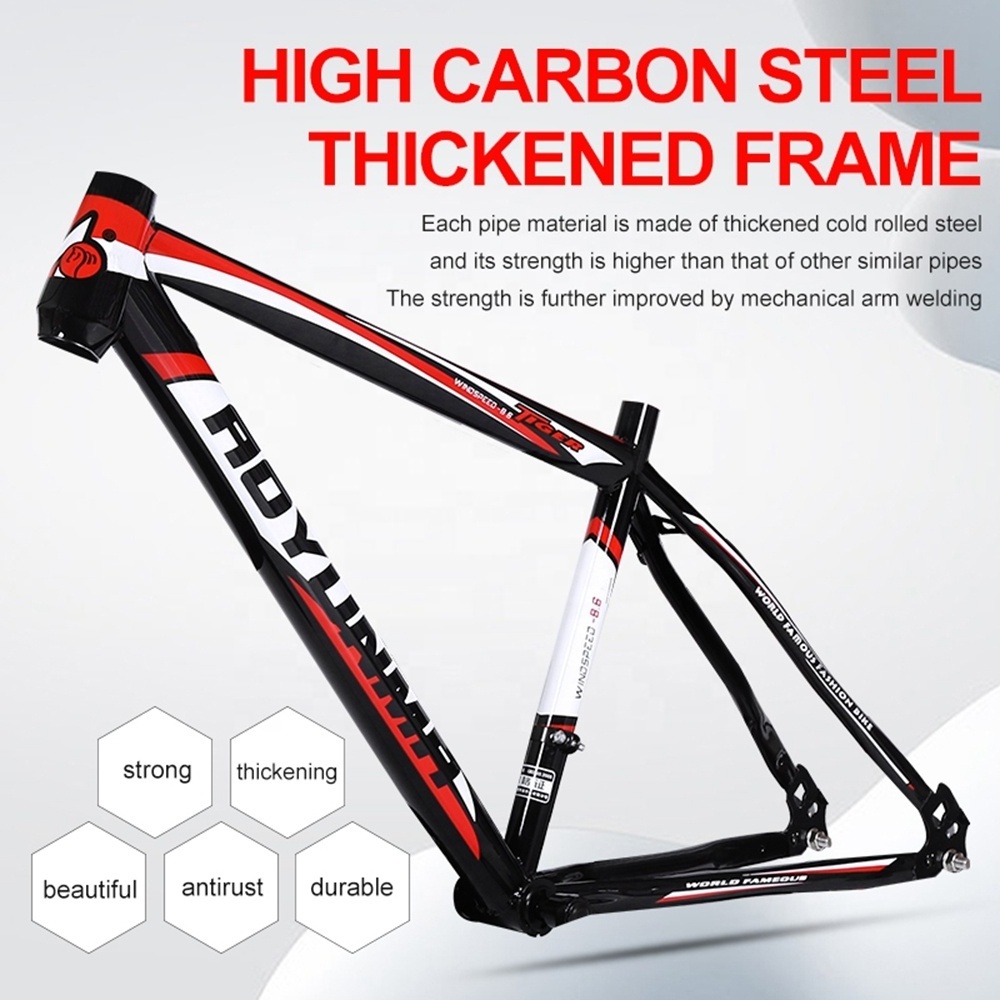 MACCE Cheap Price High Carbon Steel Bikes Cycle for Man Cycling Bicicleta Sepeda Gunung Bicycle for Adults MTB Mountain bike