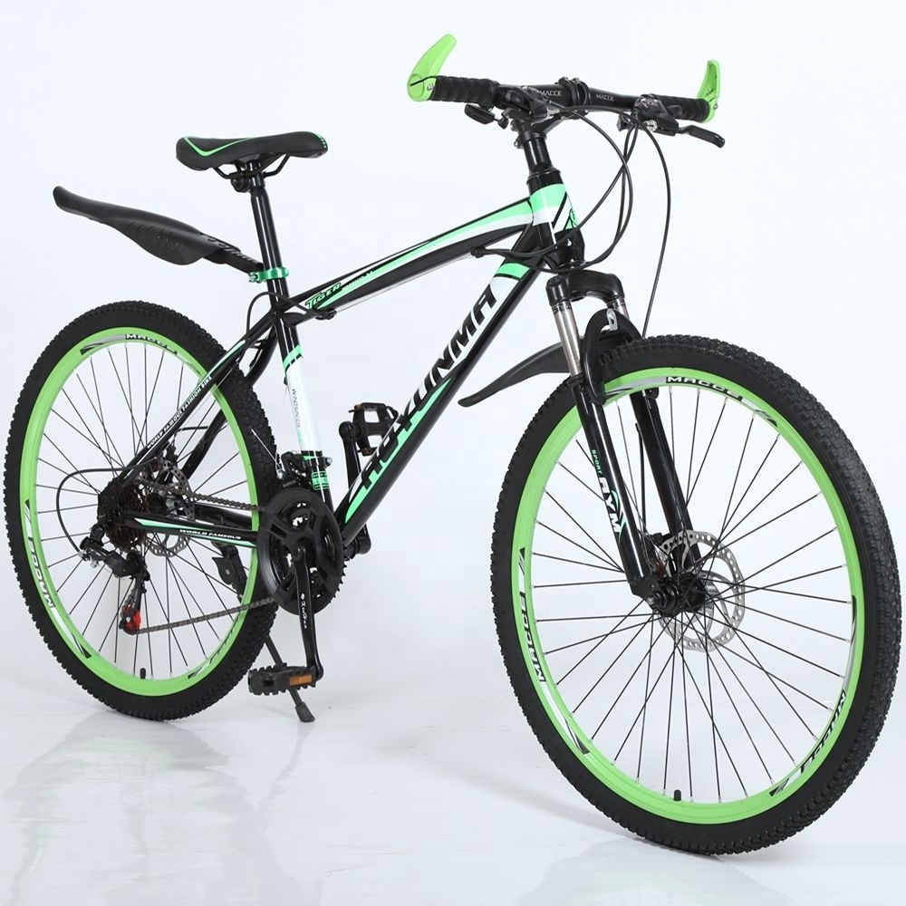 MACCE Cheap Price High Carbon Steel Bikes Cycle for Man Cycling Bicicleta Sepeda Gunung Bicycle for Adults MTB Mountain bike