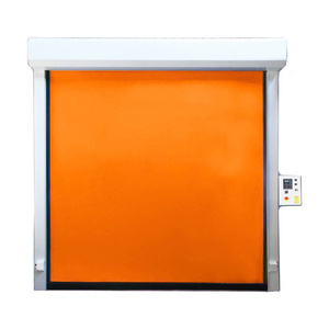 High-Speed Industrial Zipper Fast PVC Roller Shutter gate door factory price Automatic Sliding Door