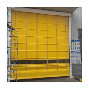 Merchant direct sales PVC Industrial High Speed Stacking Door Customized  For Warehouse Doors Commercial Automatic Door