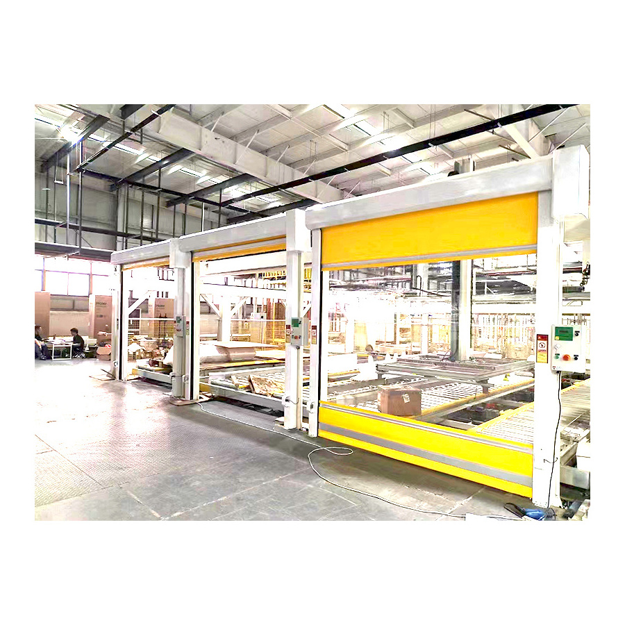 Electric High speed Roller Shutter Factory Direct Sales Pvc Industrial Plastic Door PVC Curtain Plastic Roll up Door 3 Years