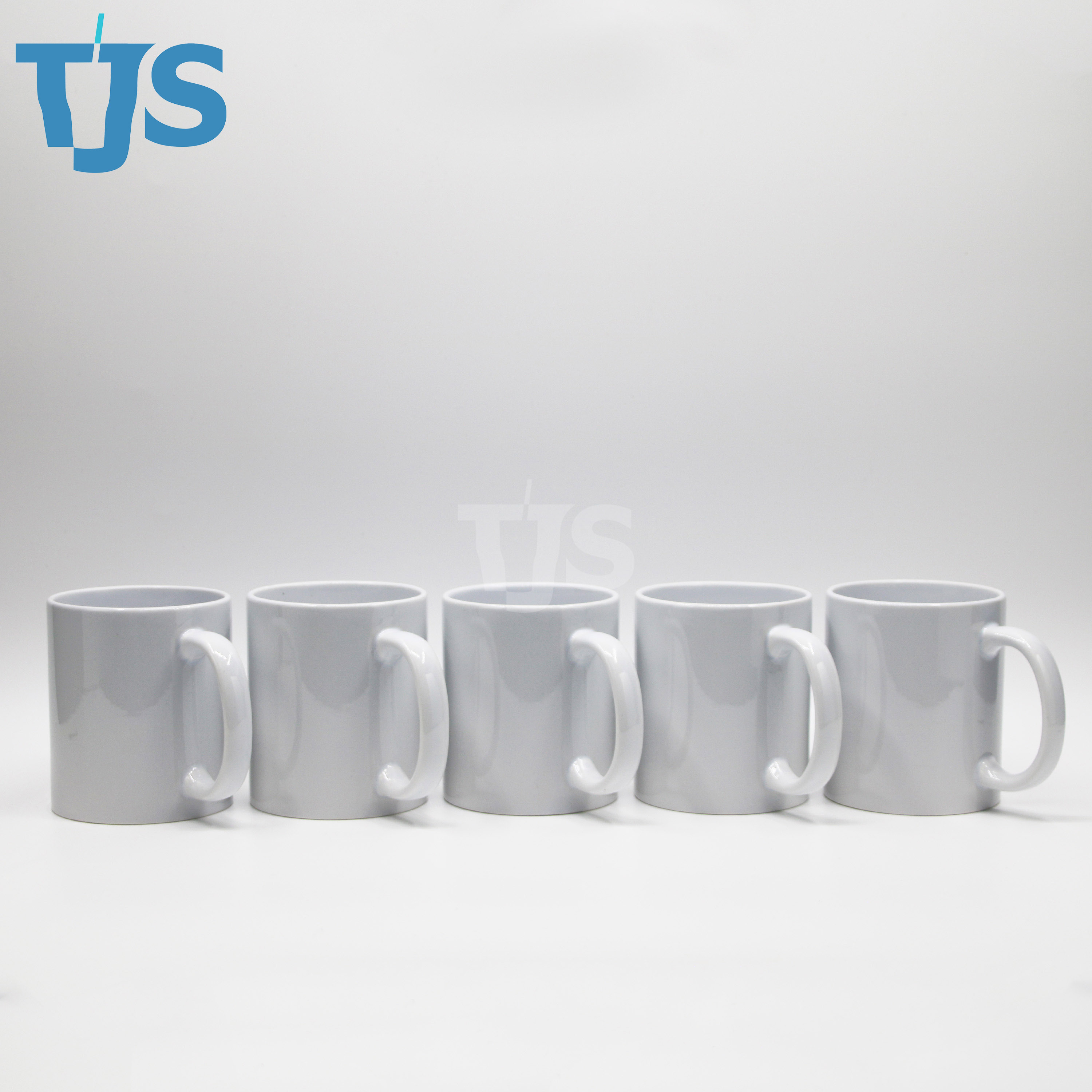 TJS new product 11oz sublimation ceramic mug glow in the dark coffee mugs blank tea cup