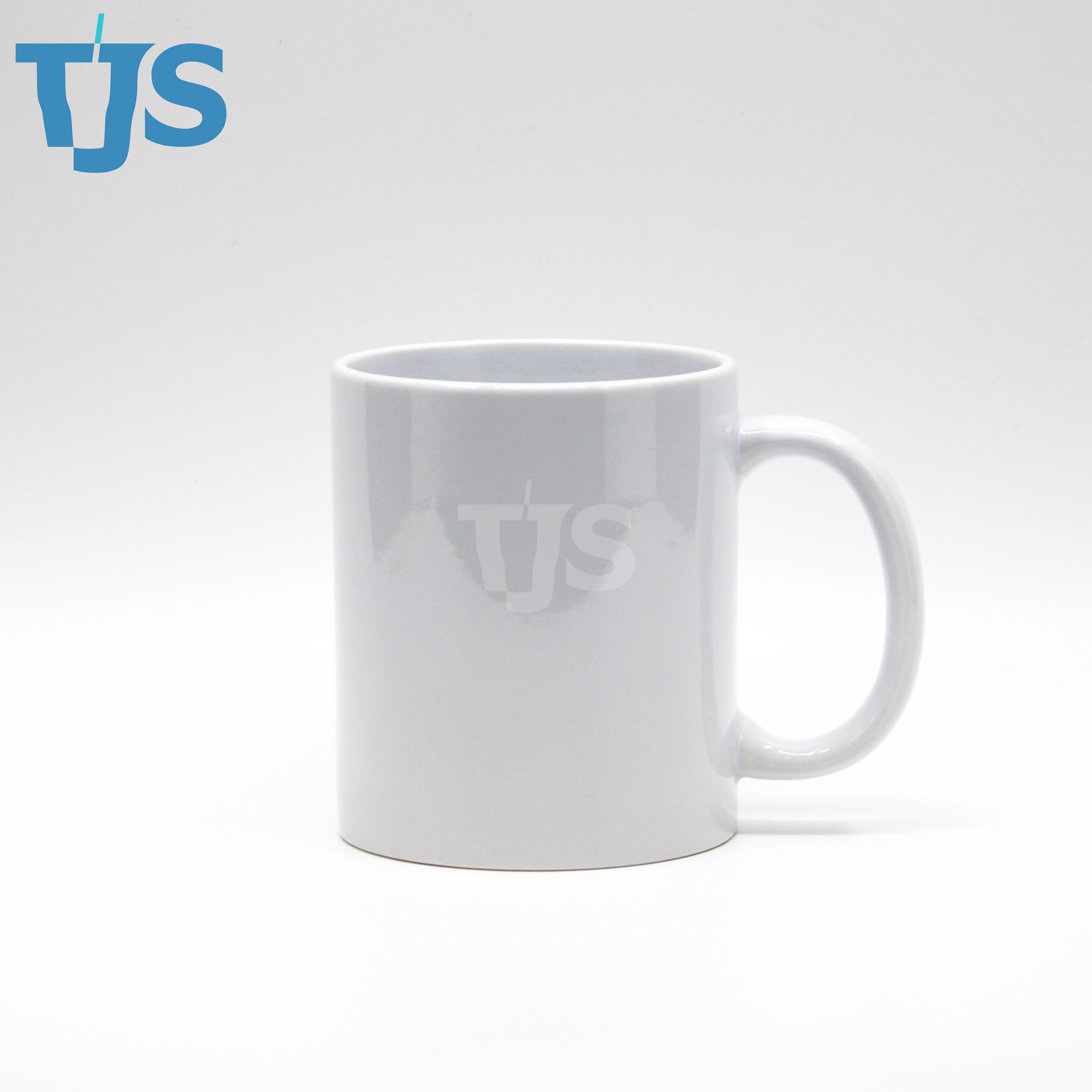 TJS new product 11oz sublimation ceramic mug glow in the dark coffee mugs blank tea cup