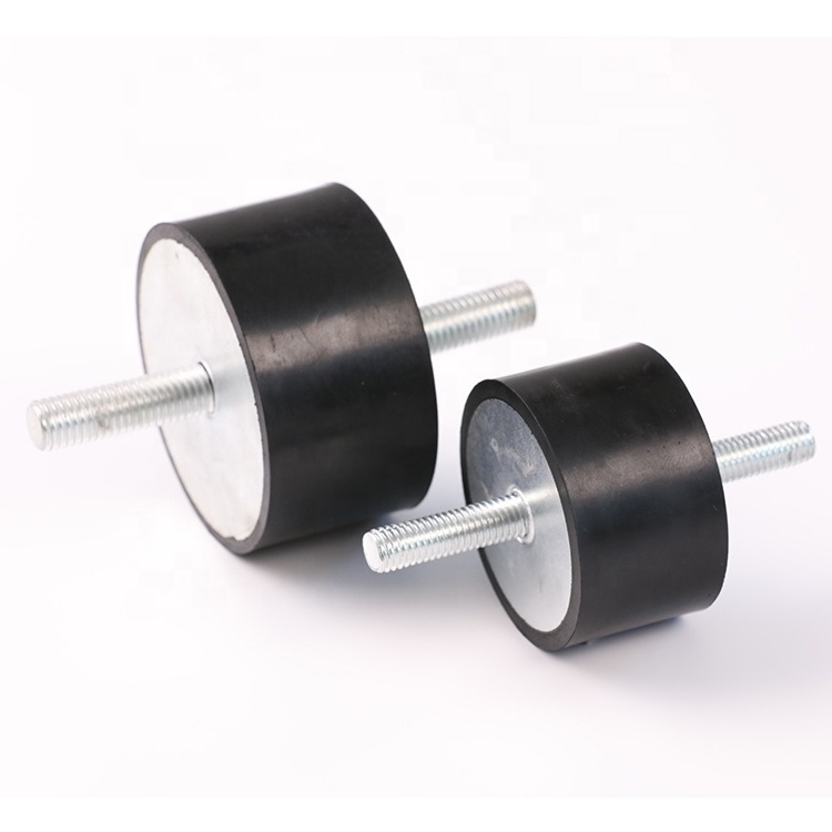 Reach Complaint Solid Male Rubber mounts vibration isolator rubber damper buffer