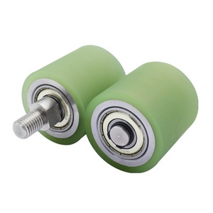 Customized Wear Resistance Flame PU Coated Rollers Urethane wheels Polyurethane Shaped Products