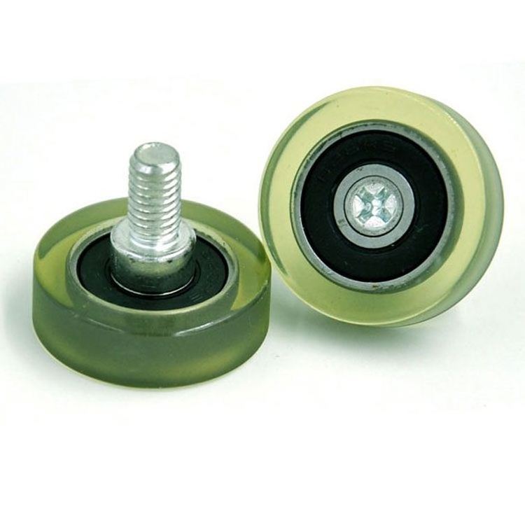 Customized Wear Resistance Flame PU Coated Rollers Urethane wheels Polyurethane Shaped Products