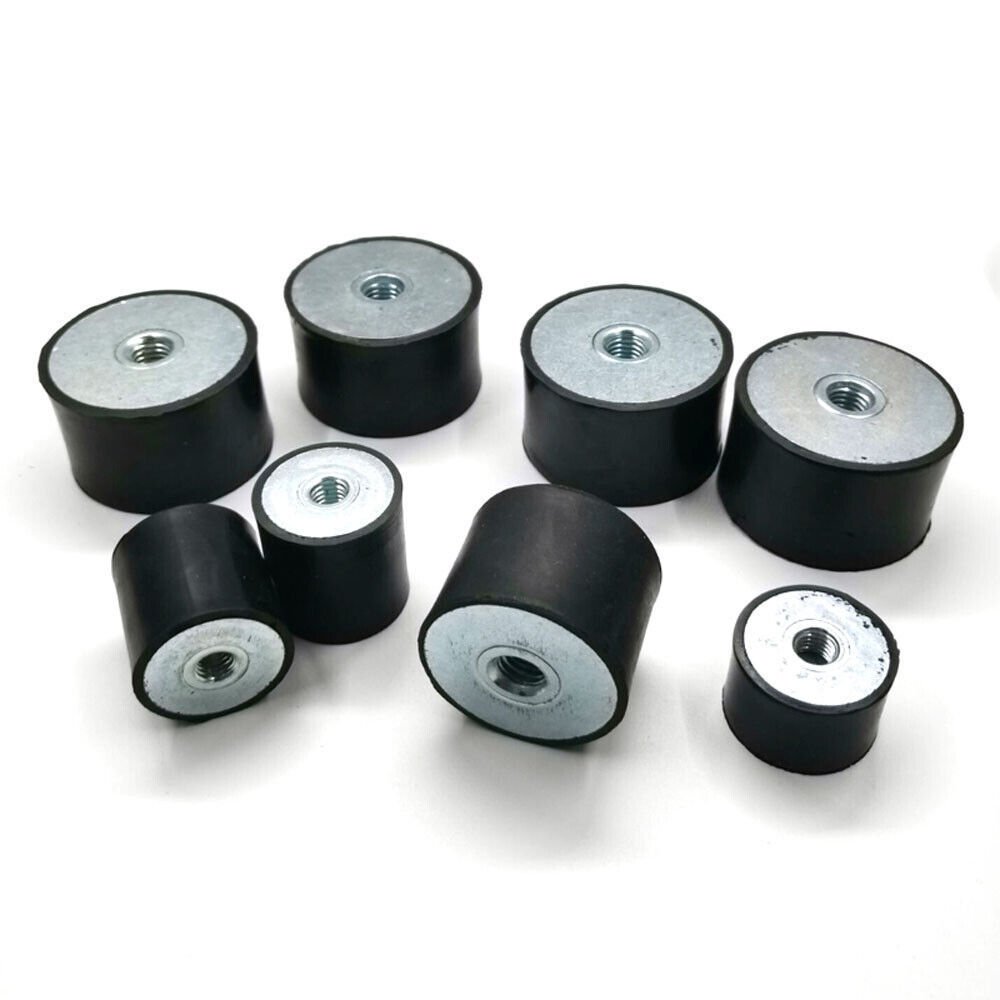 DE M6 FemaleThread Rubber Mounts Isolators Anti Vibration Damping Silentblock Air Compressors