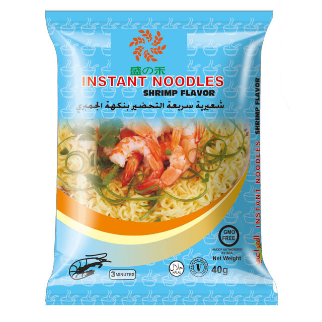 40g Noodles instant noodle vegetable flavour chinese manufacturer halal ramen Oem Noodle