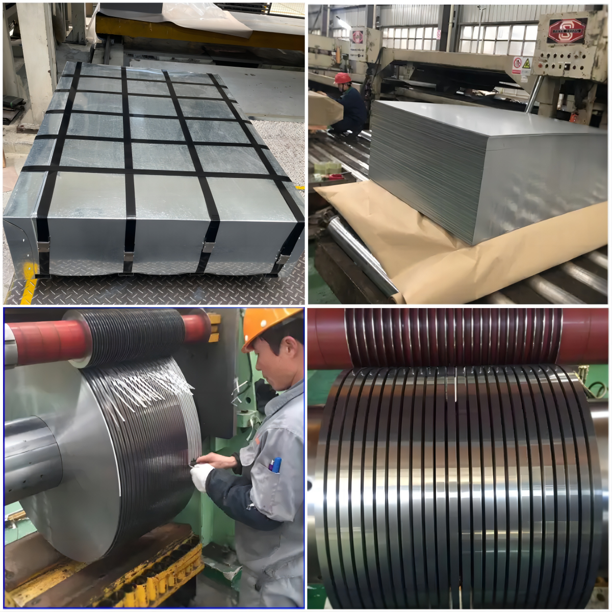 Competitive Priced Decoiling Service Zn-Al-Mg Alloy Coated Steel Coil Zero Zinc Aluminum Magnesium-Cutting Bending Included