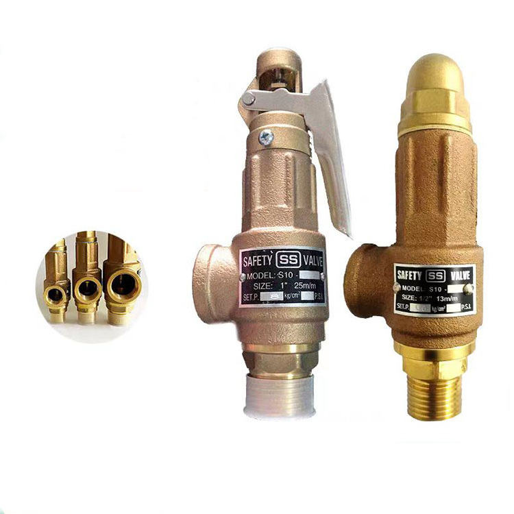 SAFETY BRONZE PRESSURE PRESSURE RELIEF VALVE S10 BRONZE PRESSURE RELIEF VALVE 3/4