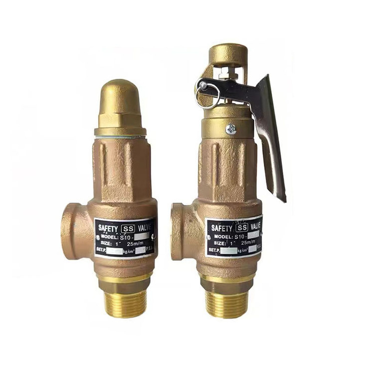 SAFETY BRONZE PRESSURE PRESSURE RELIEF VALVE S10 BRONZE PRESSURE RELIEF VALVE 3/4