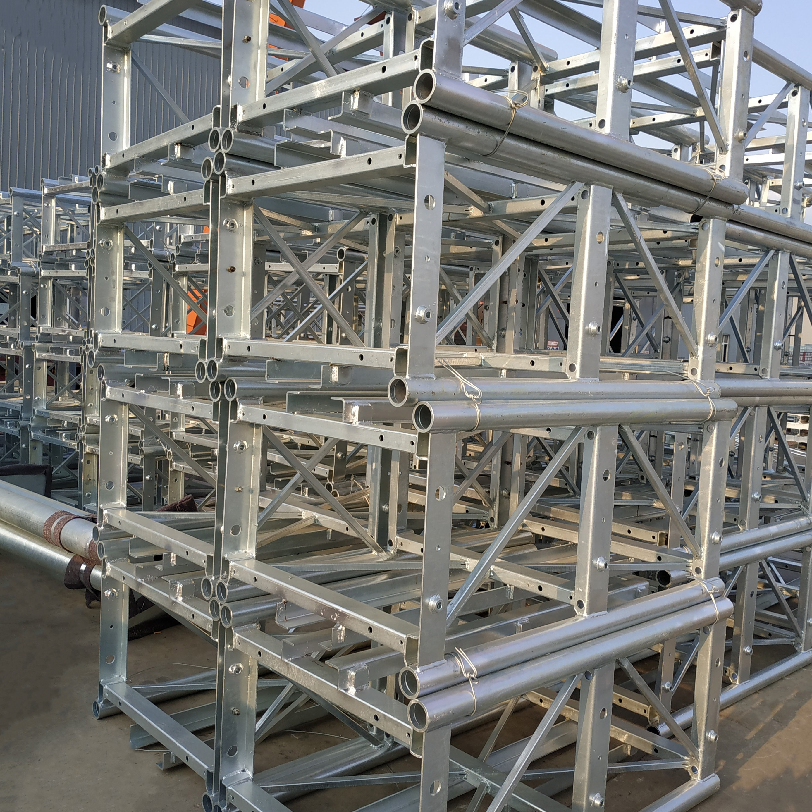 Prefab Heavy duty Galvanized welded structure steel