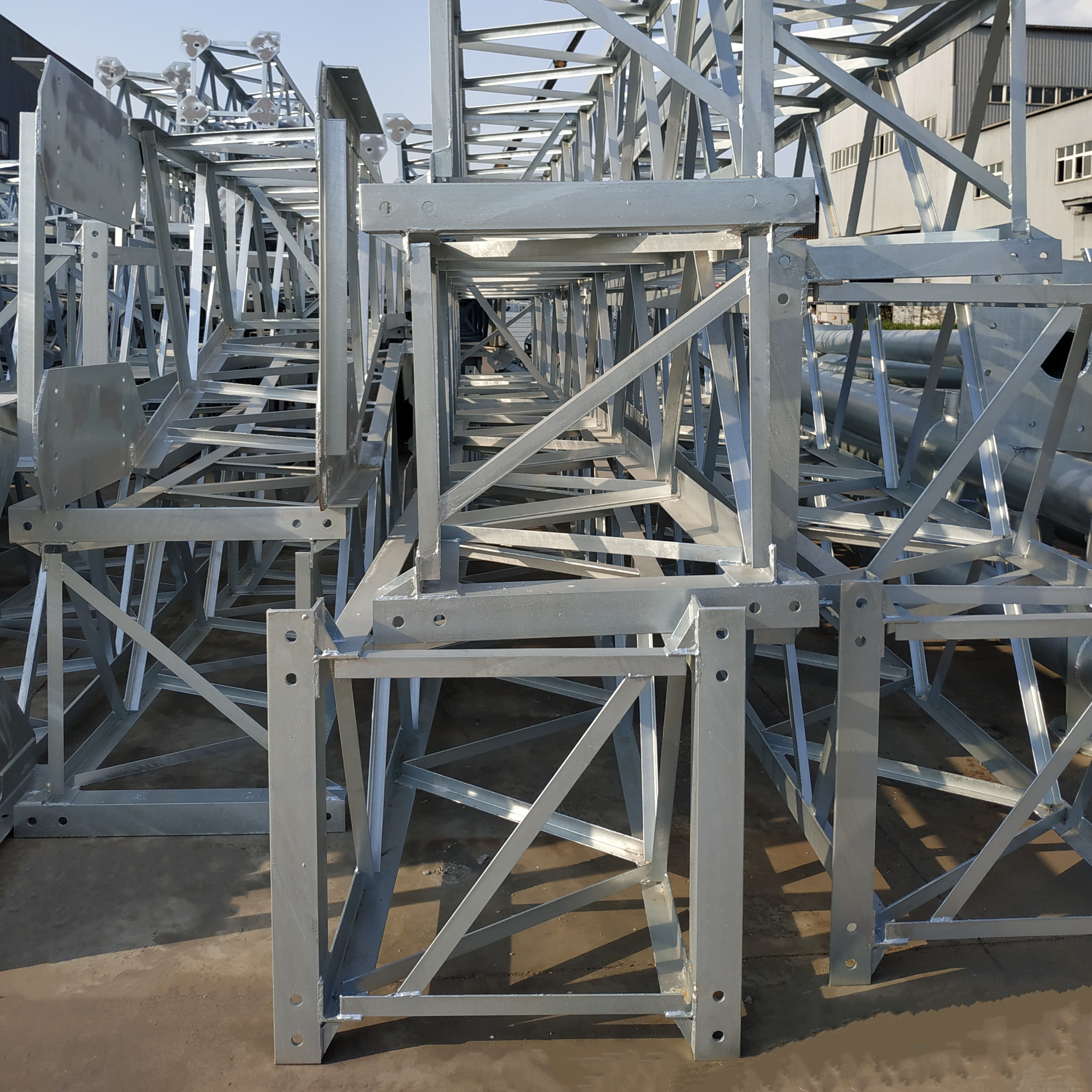 Prefab Heavy duty Galvanized welded structure steel