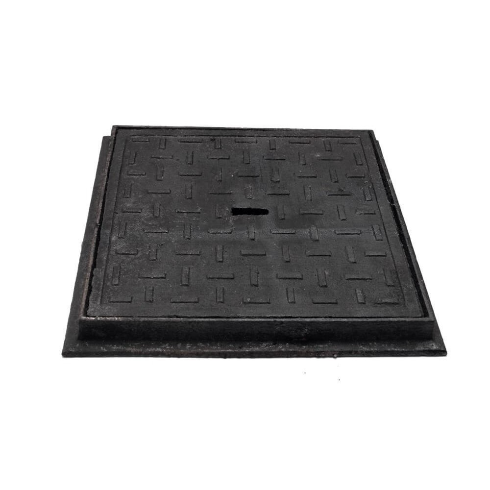 Cast Iron Manhole Cover Gully Sewer Drain Cover Flooring Grating Round Paving Sewer Manhole Cover