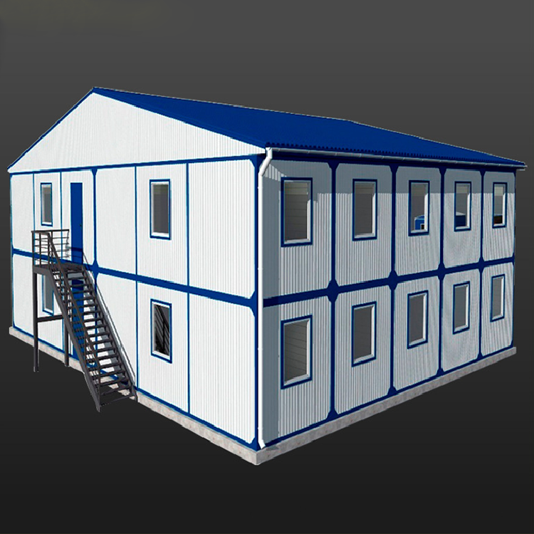 Prefabricated living container the upper and lower floors can be used as dormitories shipping container house