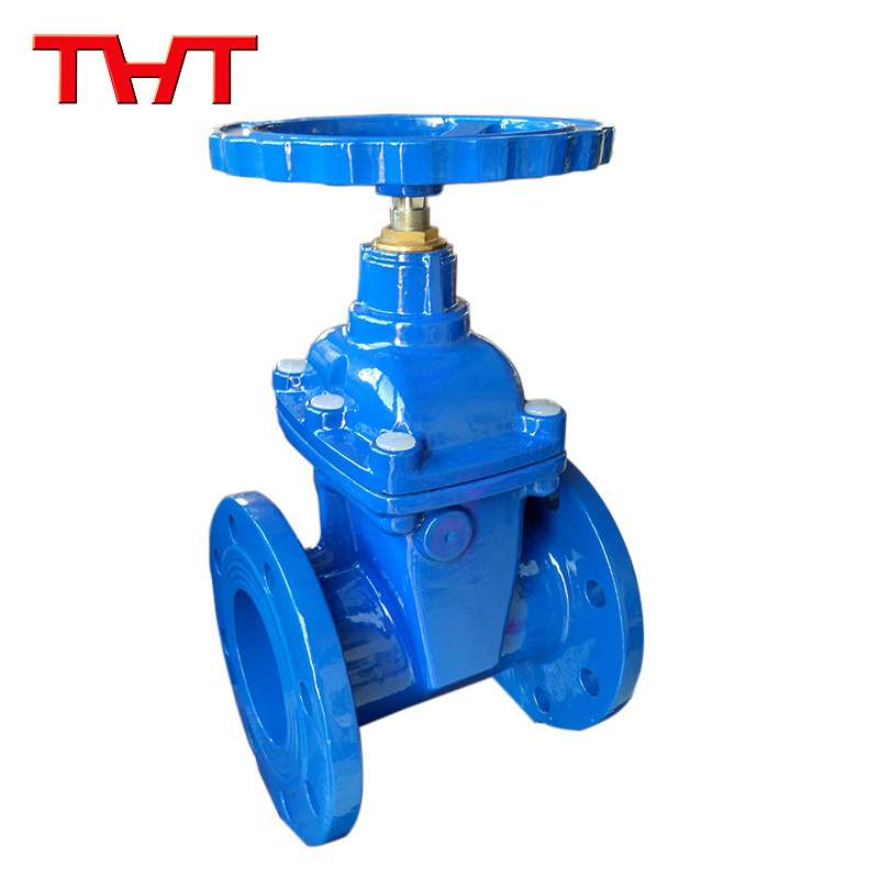 PN16 flanged ductile  iron gate valve with dimensions