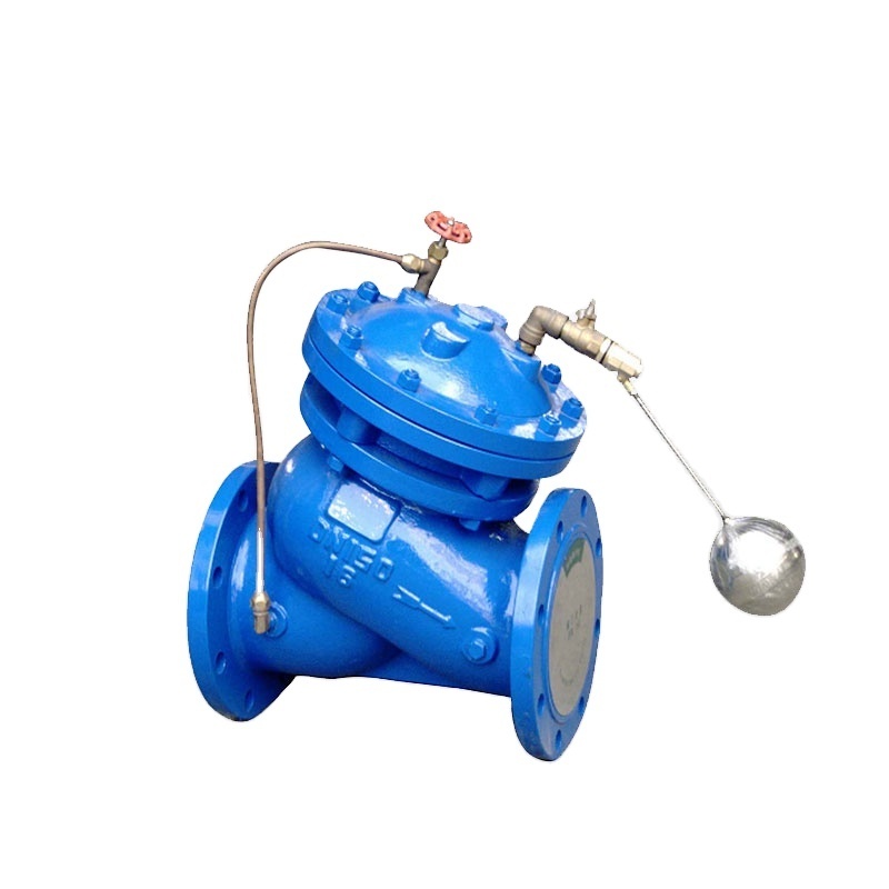 water level remote control hydraulic cast iron water float valve