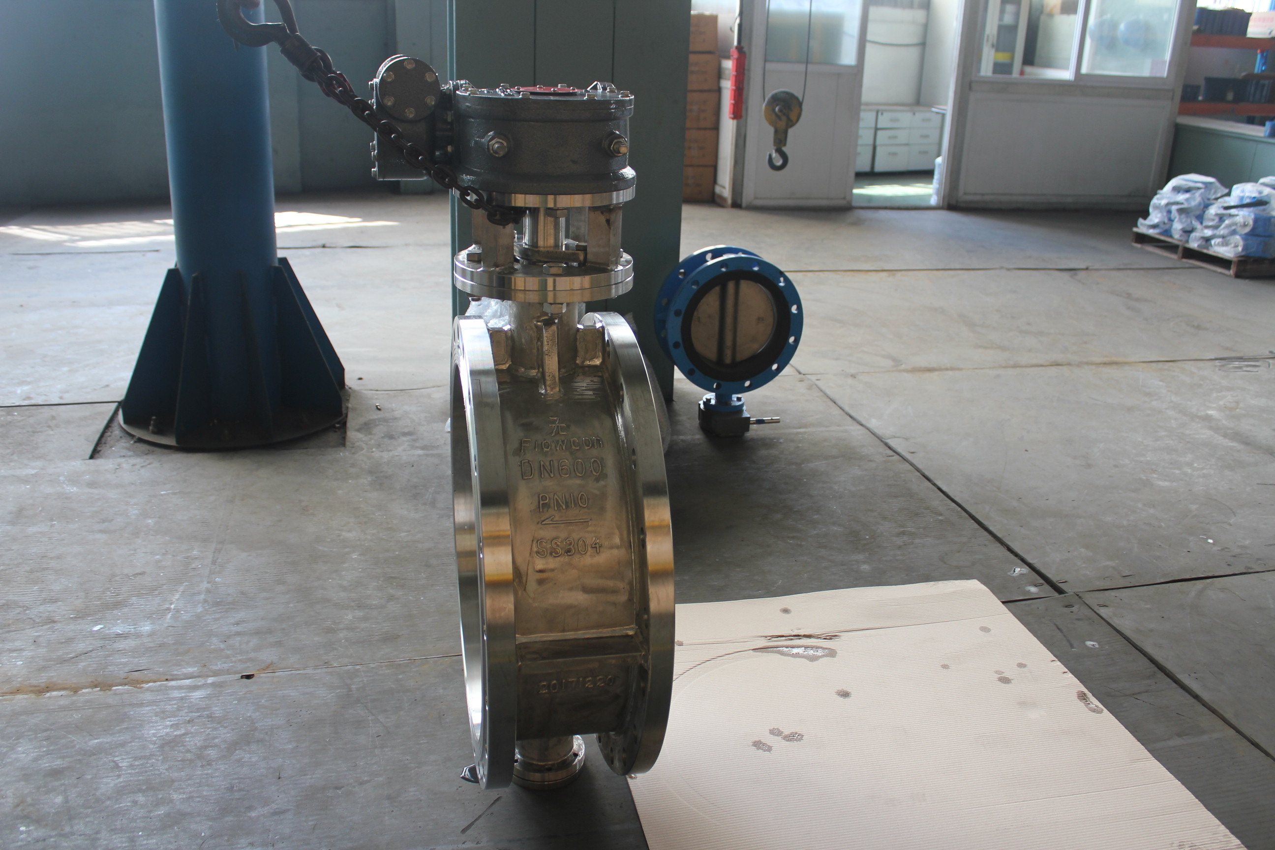 dn450 ss316 ss304 vacuum butterfly valve