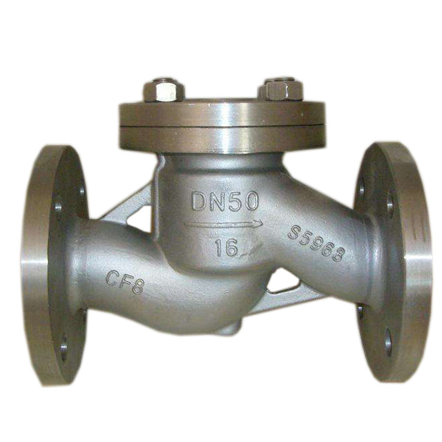 flange standard stainless steel lift type check valve