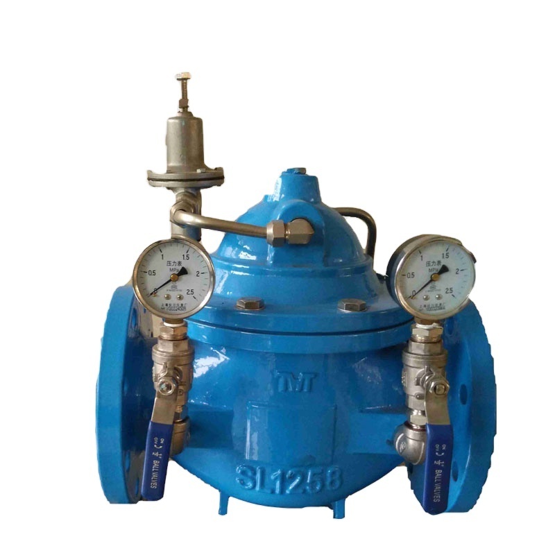 water level remote control hydraulic cast iron water float valve