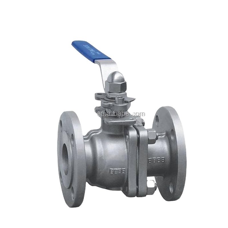 metal seat carbon steel flange end floating ball valve