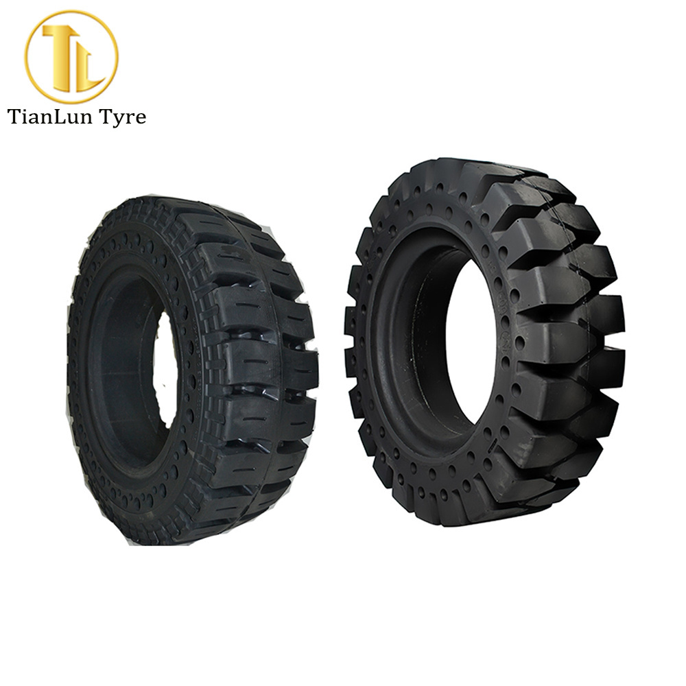 Heavy duty machinery tire forklift  tire 1400-24 12.00-20 wholesale solid tyre from China