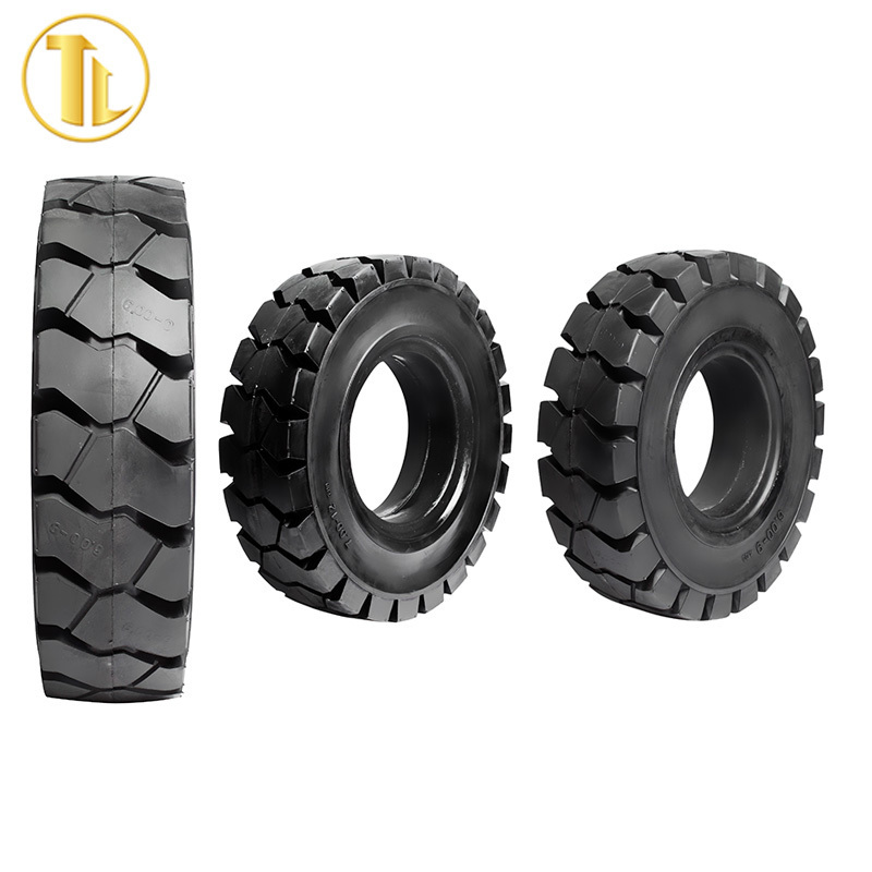 DADI brand 700x12 forklift solid rubber tires