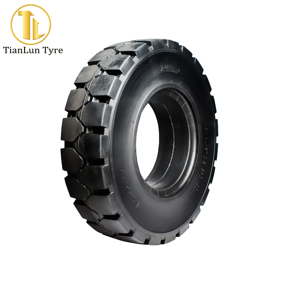 Forklift Parts Solid Rubber Tires Industrial solid pneumatic forklift tire wholesale tires for sale