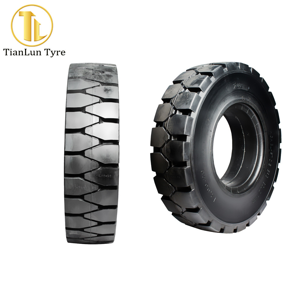 Forklift Parts Solid Rubber Tires Industrial solid pneumatic forklift tire wholesale tires for sale