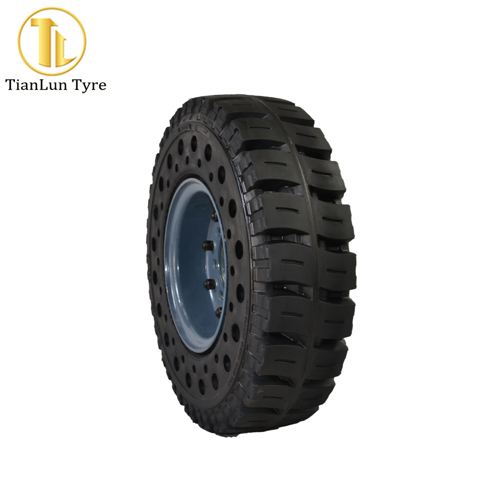 Tire manufacturer wholesale price 6.50-10 solid forklift tyre