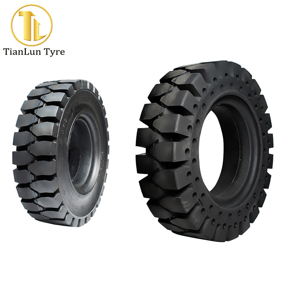 Heavy duty machinery tire forklift  tire 1400-24 12.00-20 wholesale solid tyre from China