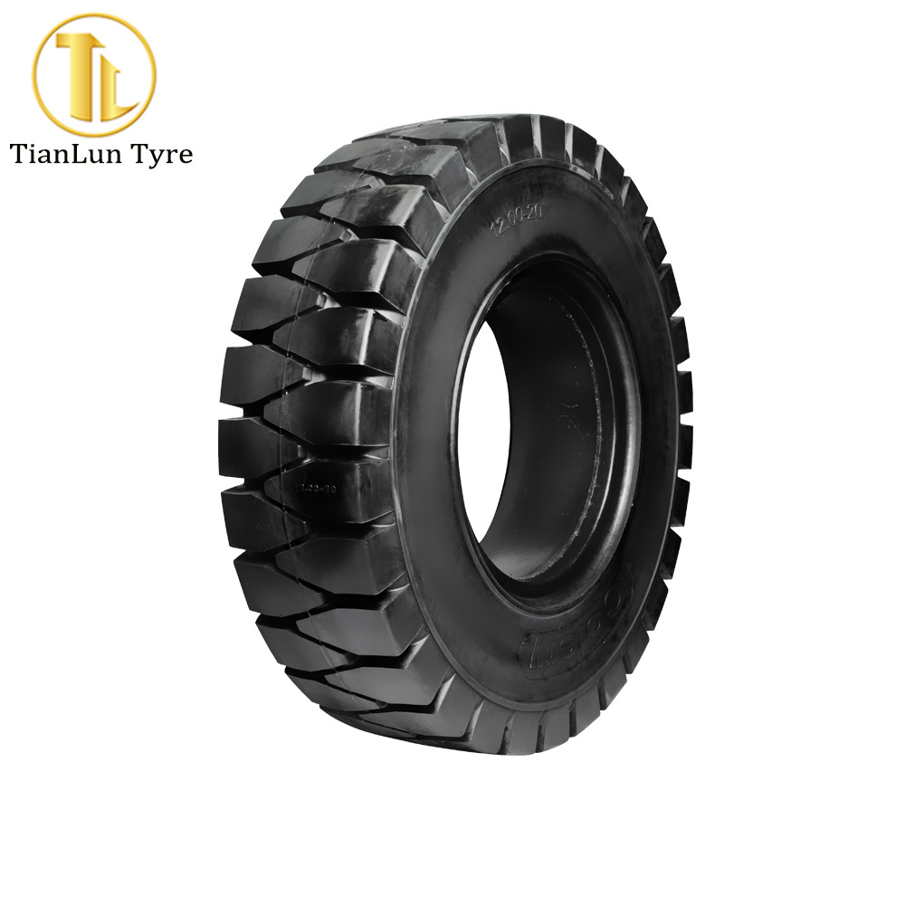 Forklift Parts Solid Rubber Tires Industrial solid pneumatic forklift tire wholesale tires for sale