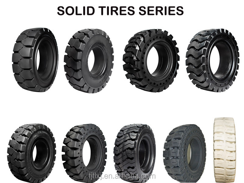 environment friendly Heavy loading solid non marking tyre white 700x12 forklift tires with low price