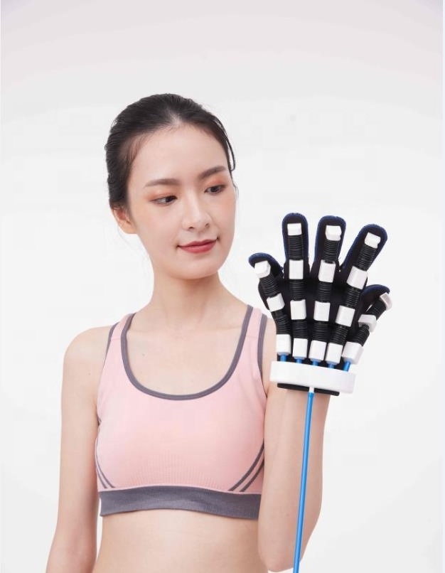 electric pneumatic hand finger training rehabilitation robot glove for  stroke hemiplegia  patient